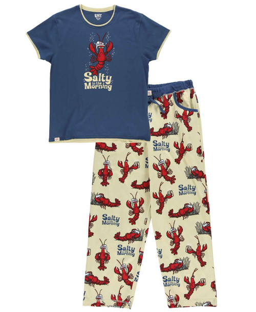lazy one Salty in the Morning Lobster Women's Regular Fit PJ Set
