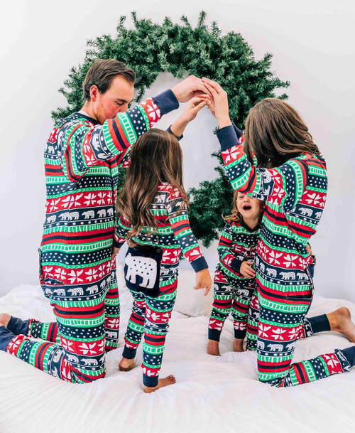 Lazy One Sweater Bear Adult Polar Bear Onesie Flapjack