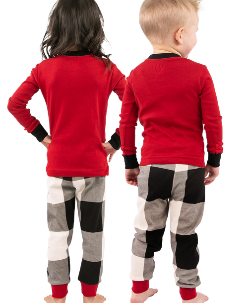 Lazy One Take The Long Way Home Kid's Long Sleeve PJ's
