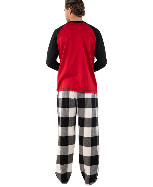 Lazy One Take The Long Way Home Men's Long Sleeve PJ Set