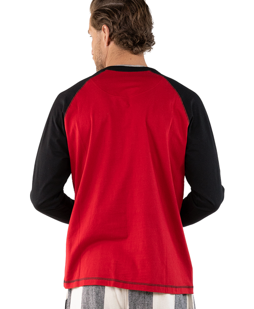 Lazy One Take The Long Way Home Men's Long Sleeve PJ Tee