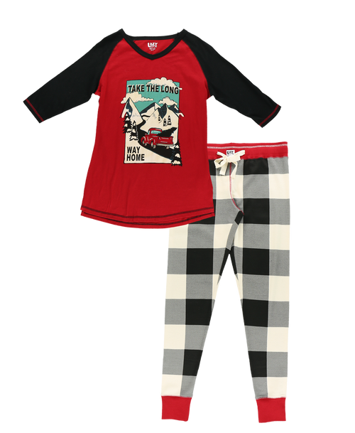 Lazy One Take The Long Way Home Women's Legging Set