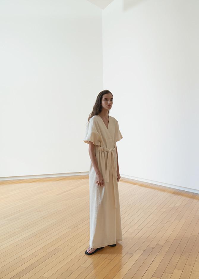 Le 17 Septembre 917 Ribbed Cotton Long One-piece