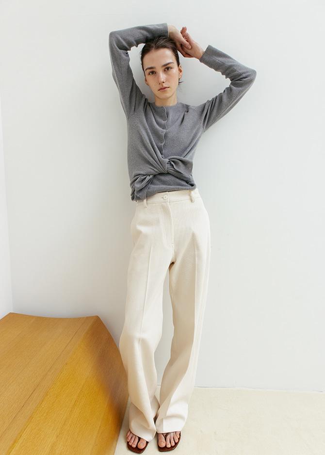 Le 17 Septembre AIN PANTS In COTTON [ECRU]