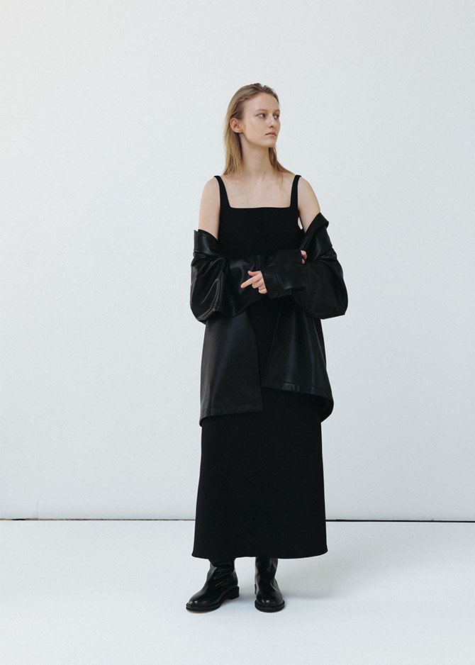 Le 17 Septembre CAROLINE LONG BLACK DRESS