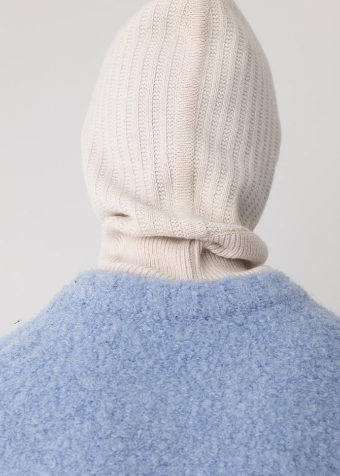 Le 17 Septembre CASHMERE BLEND BALACLAVA [IVORY]