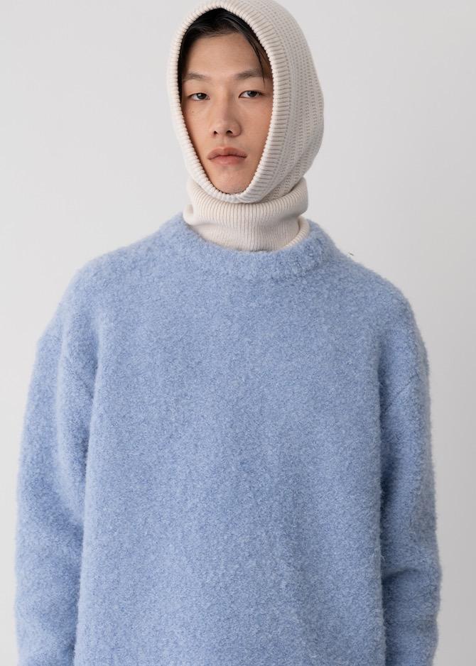 le 17 septembre CASHMERE BLEND BALACLAVA [IVORY]