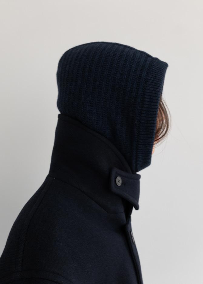 Le 17 Septembre CASHMERE BLEND BALACLAVA [NAVY]