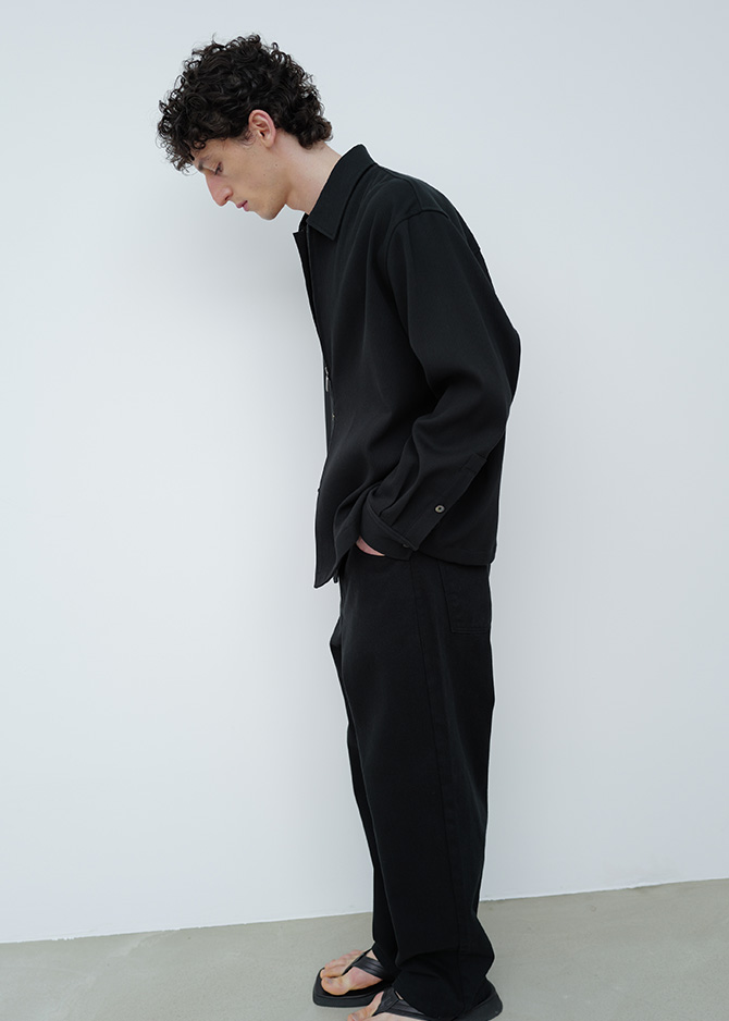 Le 17 Septembre DENIM PANTS [BLACK]