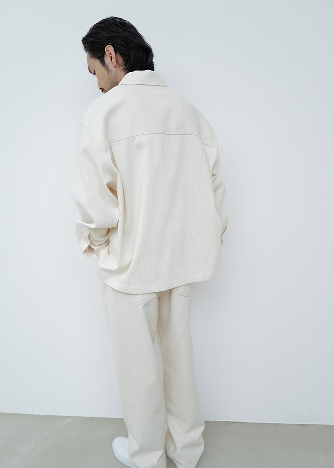 Le 17 Septembre DENIM PANTS [WHITE]