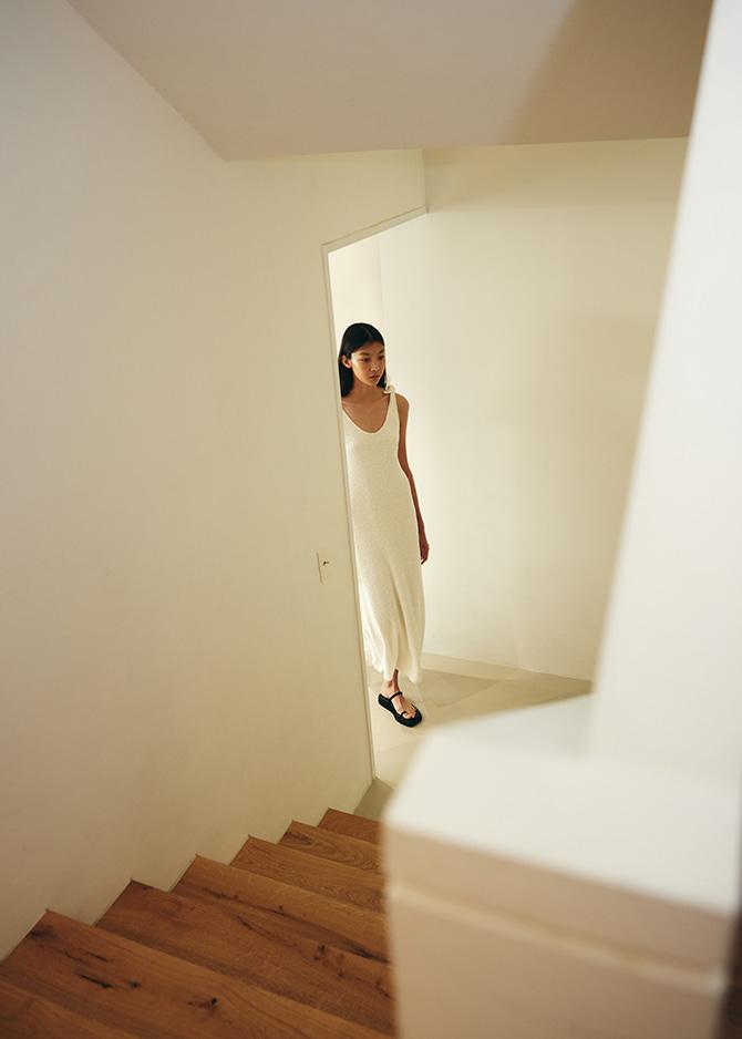 Le 17 Septembre KAELYN WHITE DRESS By ITALY FABRIC