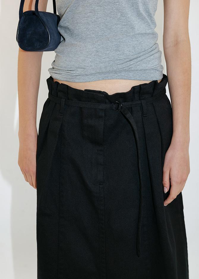 Le 17 Septembre KATE DENIM SKIRT [BLACK]