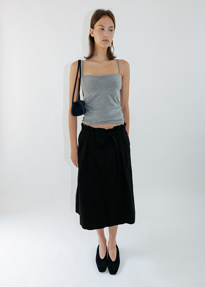 Le 17 Septembre KATE DENIM SKIRT [BLACK]