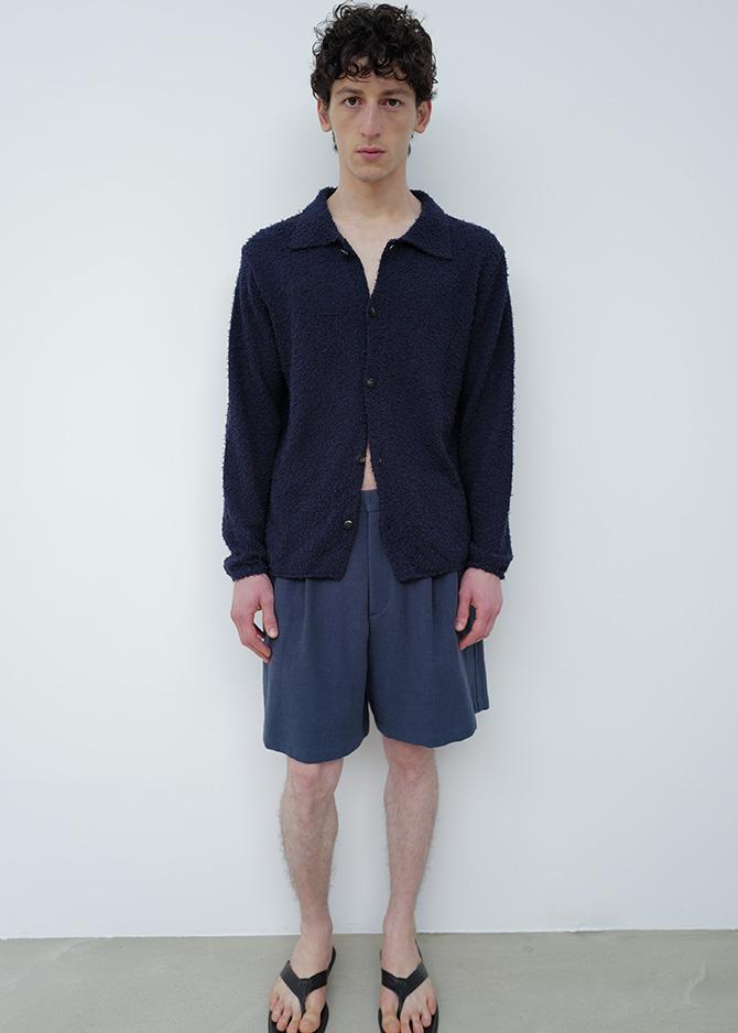 Le 17 Septembre LINEN SHORTS [BLUE]