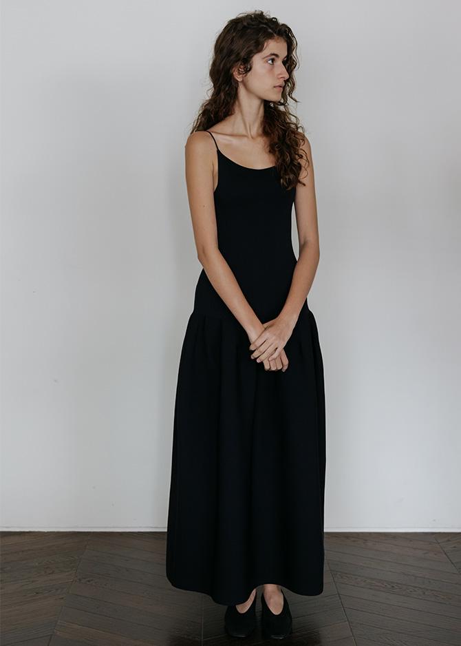 Le 17 Septembre LSIS KNIT DRESS [BLACK]