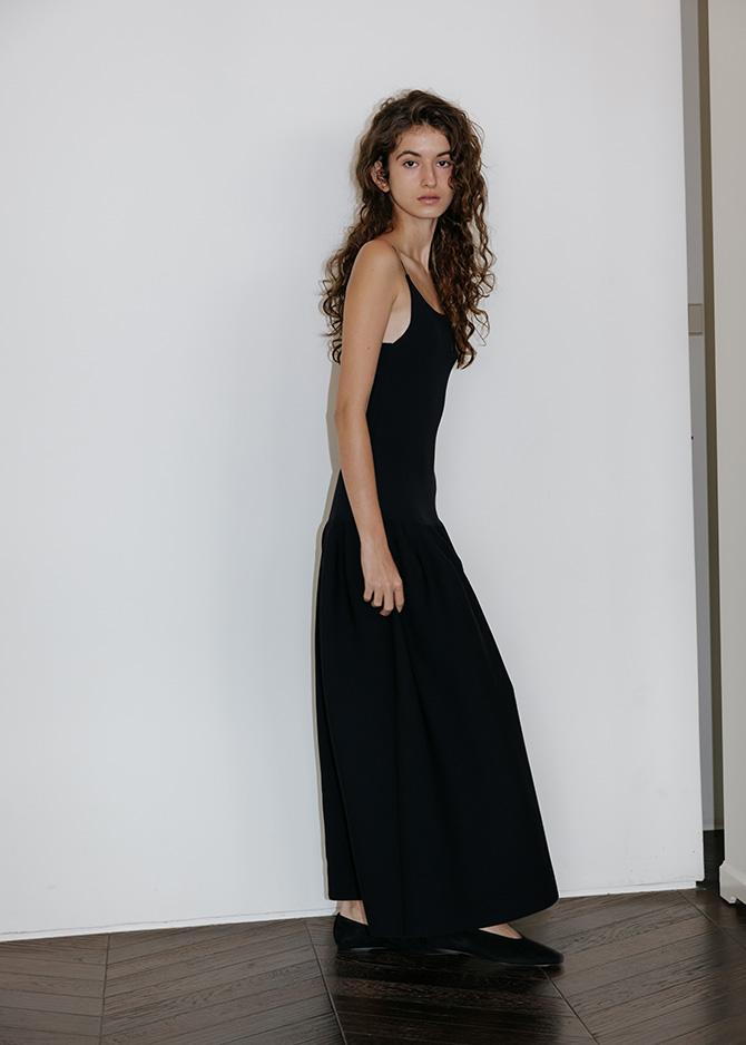 le 17 septembre LSIS KNIT DRESS [BLACK]