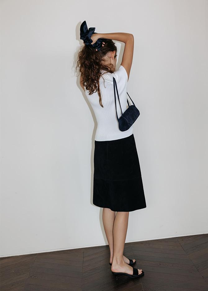 Le 17 Septembre Offline Only | SQUARE SCRUNCH [NAVY]