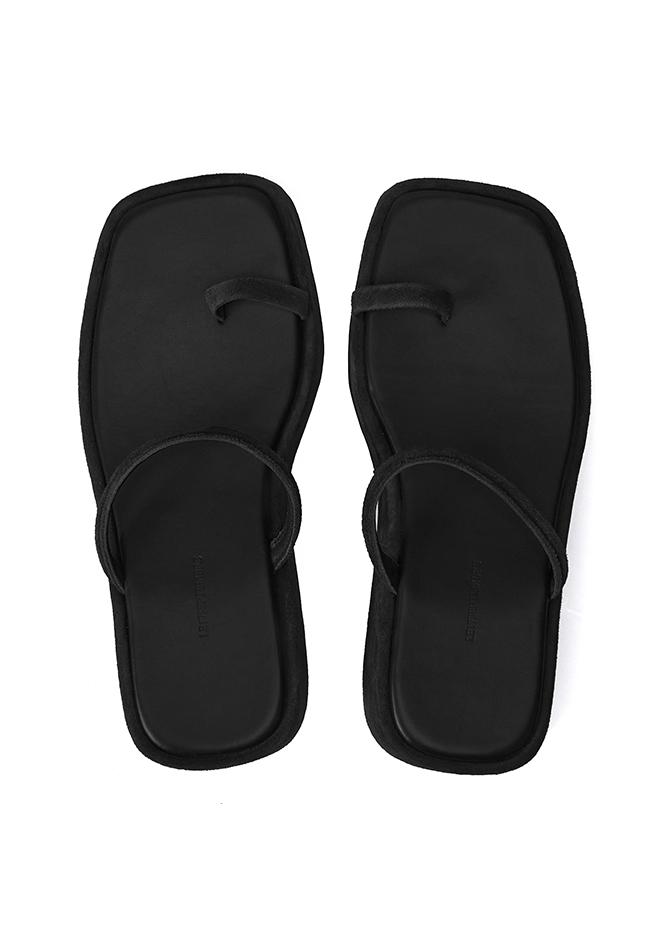 Le 17 Septembre ONE LINE LEATHER SANDAL