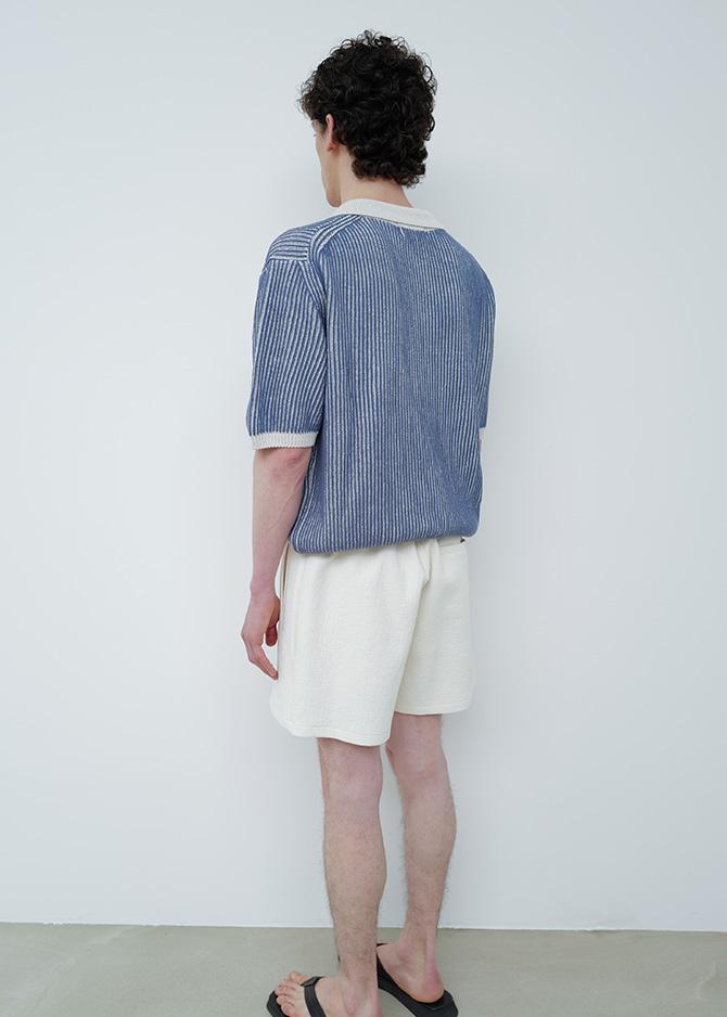 Le 17 Septembre QUILTED SHORTS [WHITE]