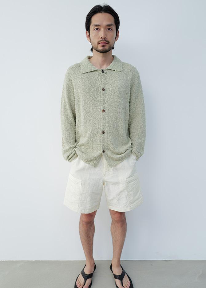 Le 17 Septembre SIDE POCKET SHORTS [IVORY]