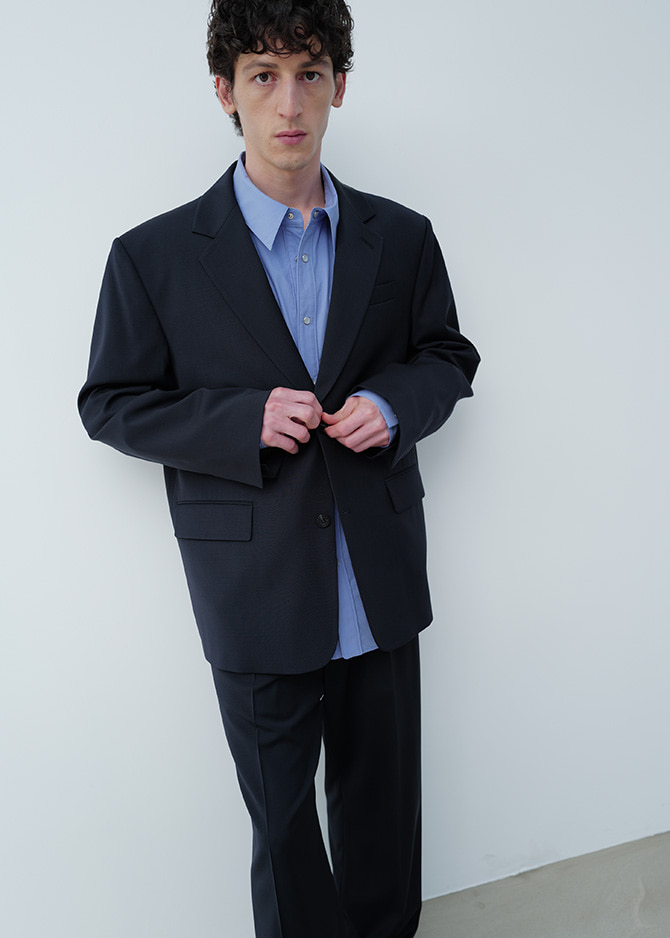 Le 17 Septembre TAILORED JACKET [NAVY]