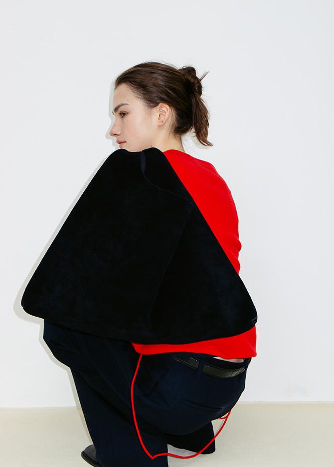 Le 17 Septembre TESSA SUEDE BAG [BLACK]