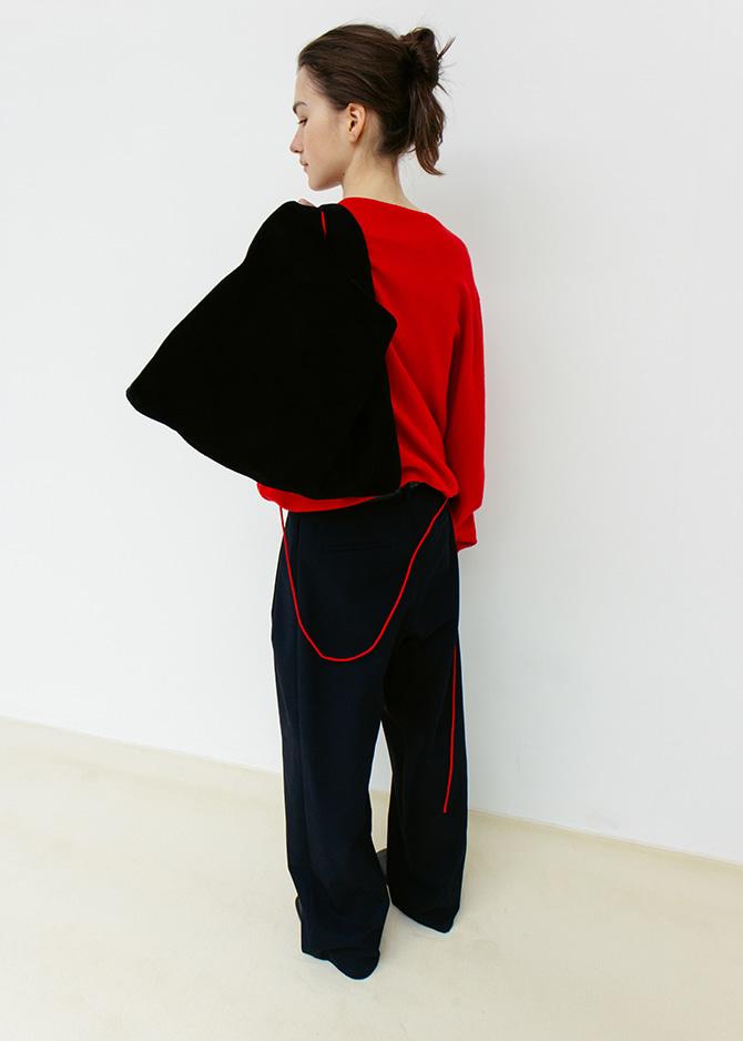 Le 17 Septembre TESSA SUEDE BAG [BLACK]