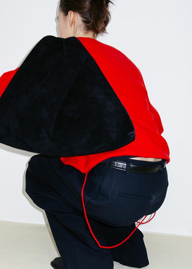 le 17 septembre TESSA SUEDE BAG [BLACK]