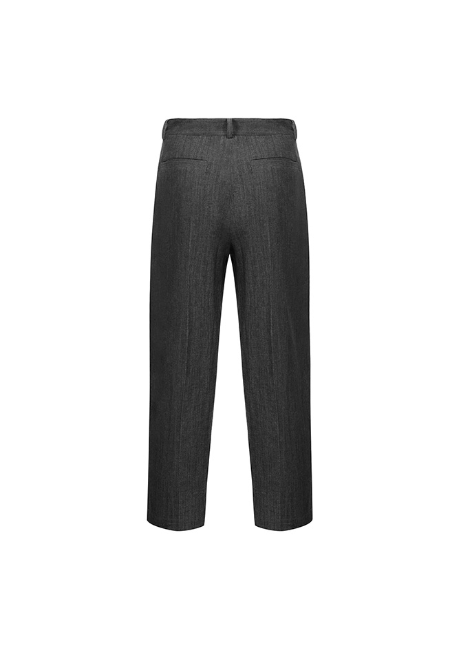 Le 17 Septembre TWO TUCK WIDE PANTS [BLACK]
