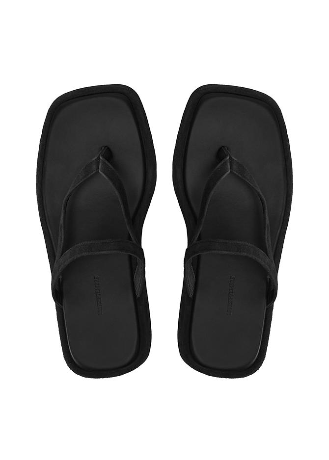 Le 17 Septembre V LINE LEATHER SANDAL