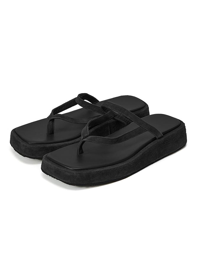 Le 17 Septembre V LINE LEATHER SANDAL