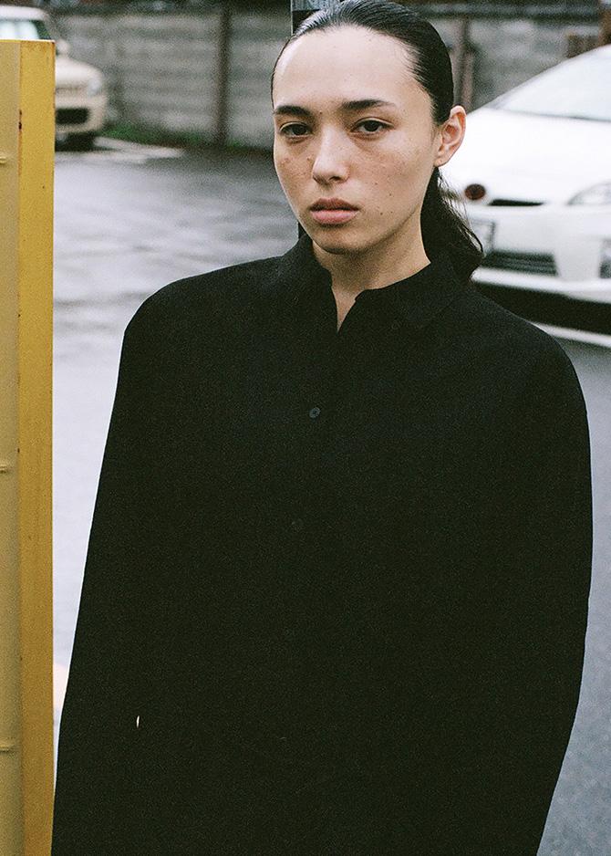 Le 17 Septembre MICROFIBER SUEDE BLACK JACKET [BLACK]