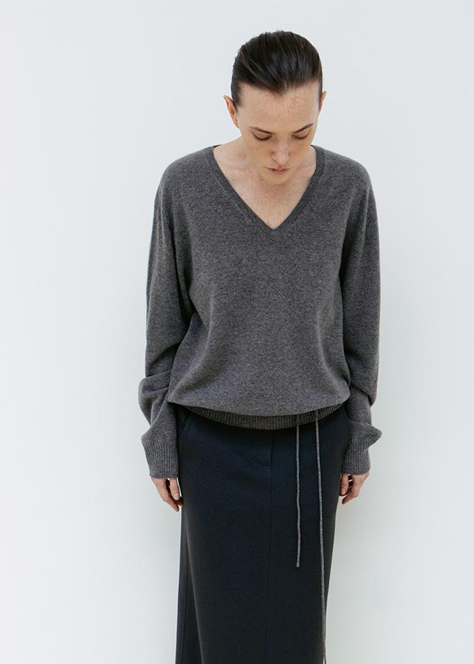Le 17 Septembre TESSA SKIRT By JAPANESE FABRIC [NAVY CHARCOAL]