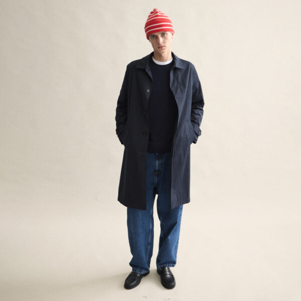 Le Bonnet Beanie — Crimson Stripe