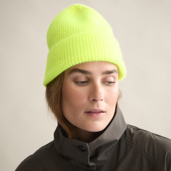 Le Bonnet Beanie — Fluo Yellow