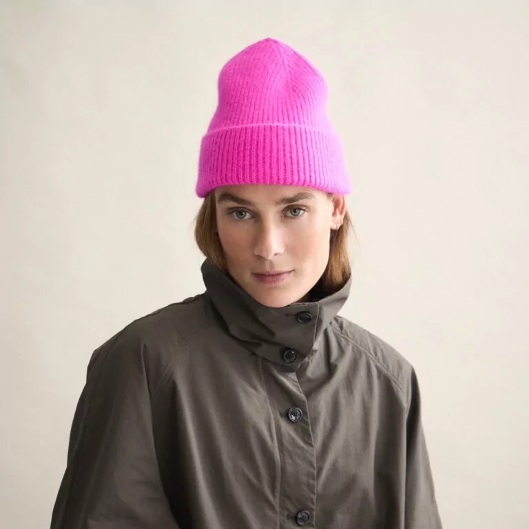 Le Bonnet Beanie — Poppy Pink