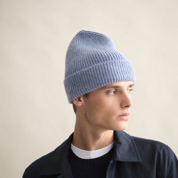 Le Bonnet Beanie — Washed Denim