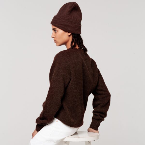 Le Bonnet Crewneck — Chocolate