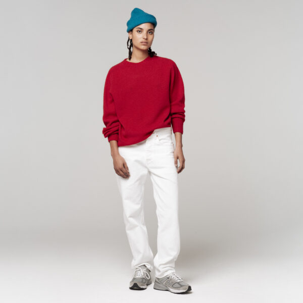 Le Bonnet Crewneck — Crimson