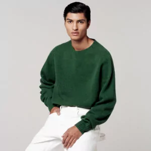le bonnet Crewneck — Pine