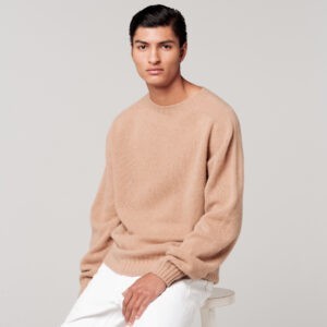 le bonnet Crewneck — Sand