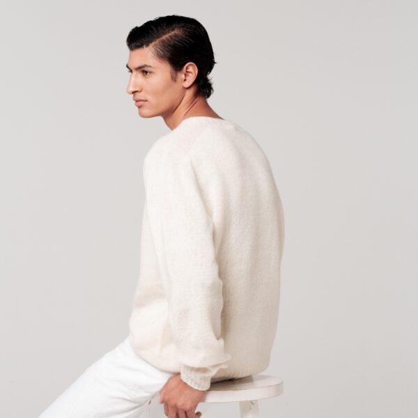 Le Bonnet Crewneck — Snow