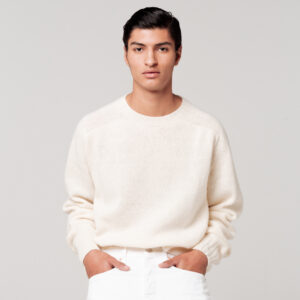 le bonnet Crewneck — Snow