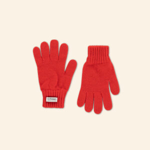 le bonnet Gloves — Crimson