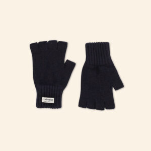 le bonnet Gloves Fingerless — Midnight