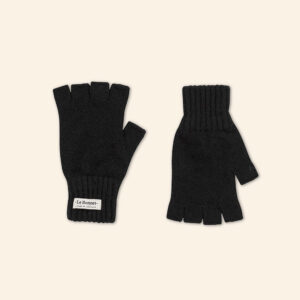 le bonnet Gloves Fingerless — Onyx