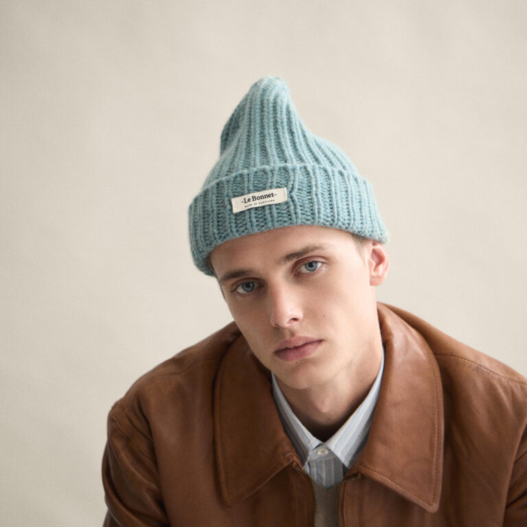 Le Bonnet Logo Beanie — Basil