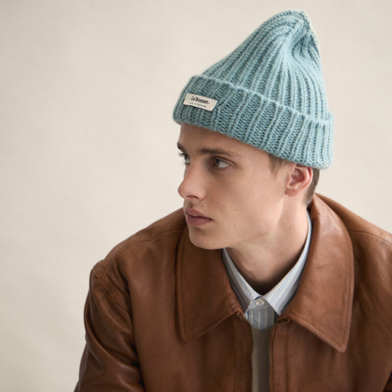 Le Bonnet Logo Beanie — Basil