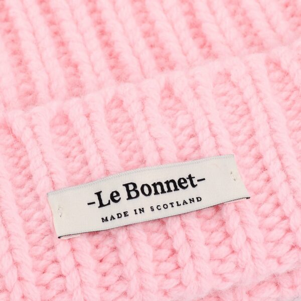Le Bonnet Logo Beanie — Blush