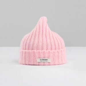 le bonnet Logo Beanie — Blush
